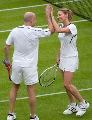 Andre Agassi and Steffi Graf