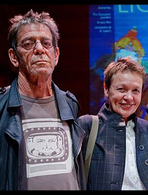 Lou Reed and Laurie Anderson