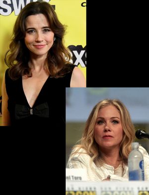 Linda Cardellini and Christina Applegate