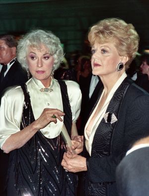 Bea Arthur and Angela Lansbury