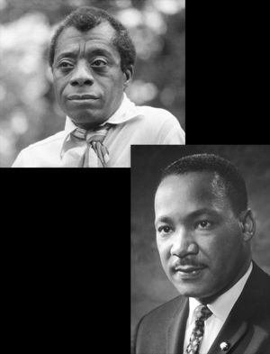 James Baldwin and Martin Luther King Jr.