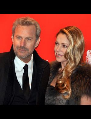 Kevin Costner and Christine Baumgartner