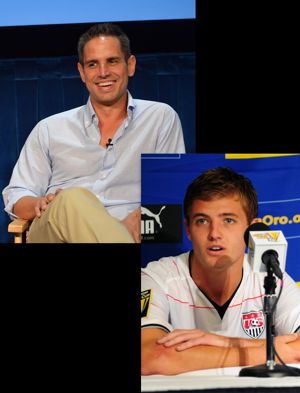 Greg Berlanti and Robbie Rogers