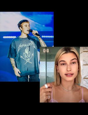 Justin Bieber and Hailey Bieber