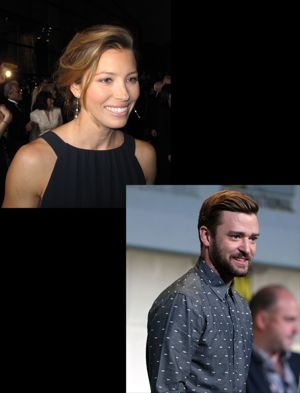 Jessica Biel and Justin Timberlake