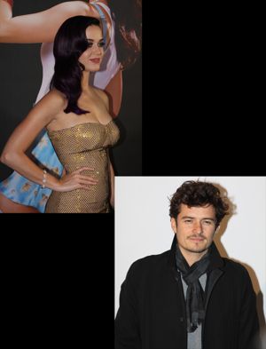 Katy Perry and Orlando Bloom