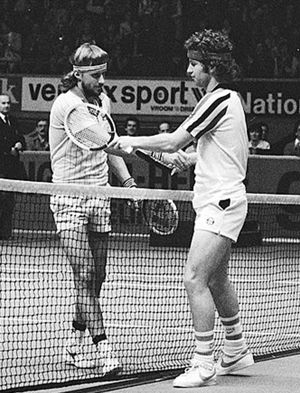 Björn Borg and John McEnroe