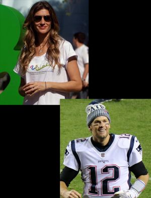 Gisele Bündchen and Tom Brady