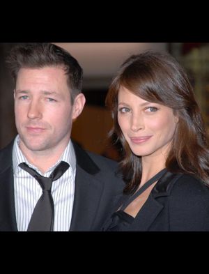 Edward Burns and Christy Turlington Burns