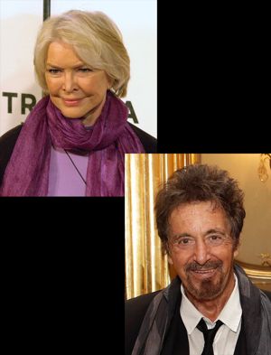 Ellen Burstyn and Al Pacino