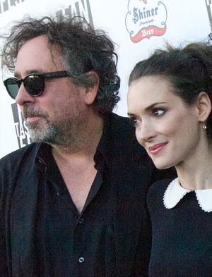 Tim Burton and Winona Ryder