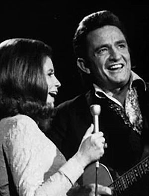 Johnny Cash and June Carter