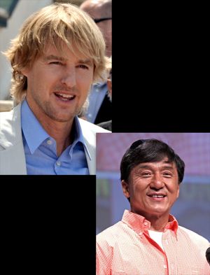 Owen Wilson and Jackie Chan