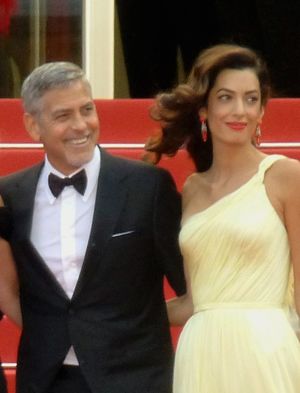 George Clooney and Amal Clooney