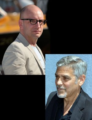 Steven Soderbergh and George Clooney