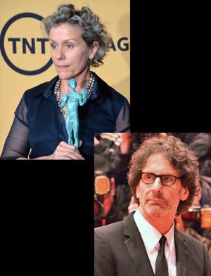 Frances McDormand and Joel Coen