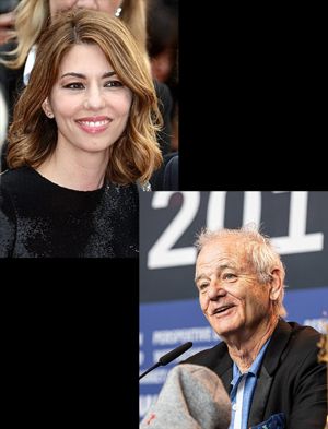 Sofia Coppola and Bill Murray