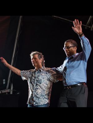 Chick Corea and Herbie Hancock