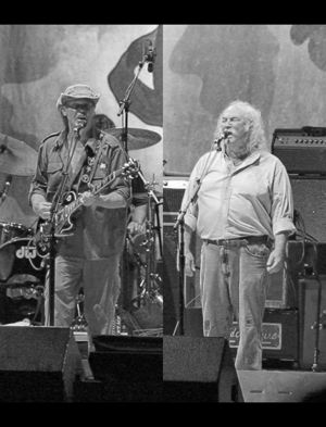 Neil Young and David Crosby