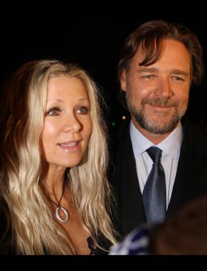 Danielle Spencer and Russell Crowe