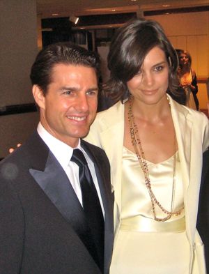 Tom Cruise and Katie Holmes