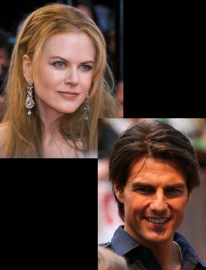 Nicole Kidman and Tom Cruise