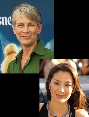 Jamie Lee Curtis and Michelle Yeoh