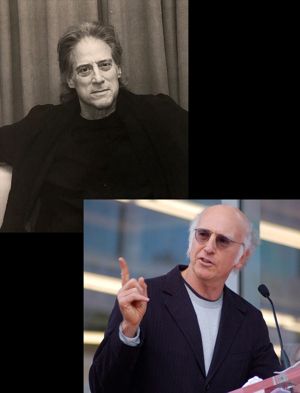 Richard Lewis and Larry David