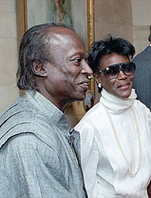 Miles Davis and Cicely Tyson