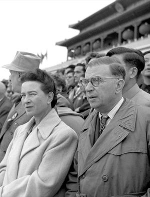 Simone de Beauvoir and Jean-Paul Sartre