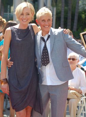 Ellen DeGeneres and Portia de Rossi