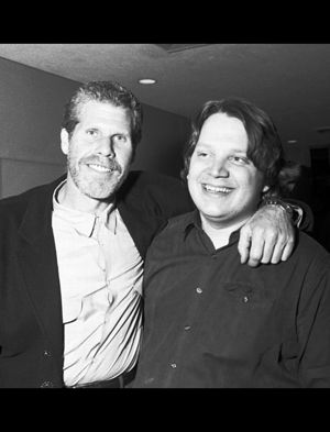 Ron Perlman and Guillermo del Toro