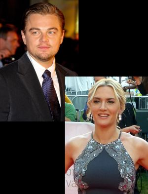 Leonardo DiCaprio and Kate Winslet