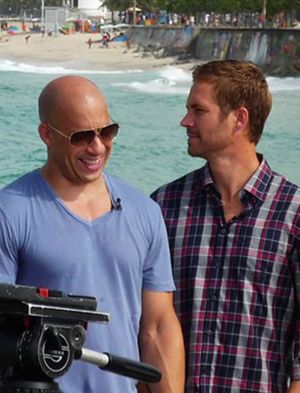 Vin Diesel and Paul Walker