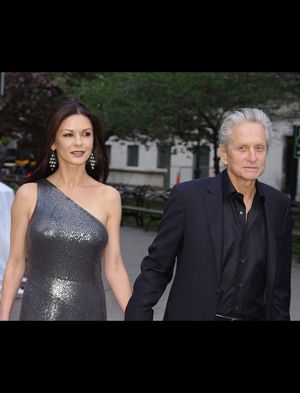 Catherine Zeta-Jones and Michael Douglas