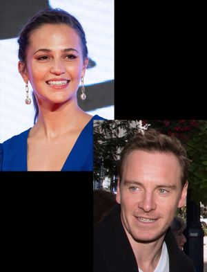 Alicia Vikander and Michael Fassbender