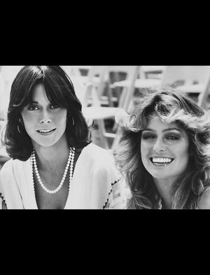 Kate Jackson and Farrah Fawcett