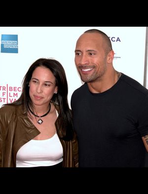 Dany Garcia and Dwayne Johnson