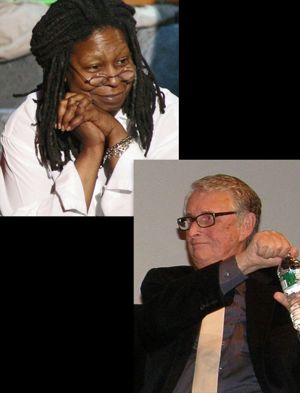 Whoopi Goldberg and Mike Nichols