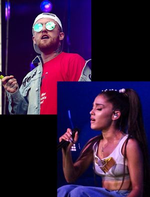 Mac Miller and Ariana Grande