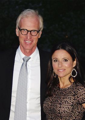 Brad Hall and Julia Louis-Dreyfus