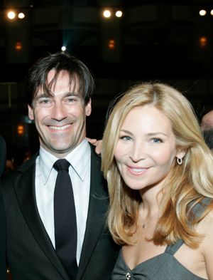 Jonn Hamm and Jennifer Westfeldt