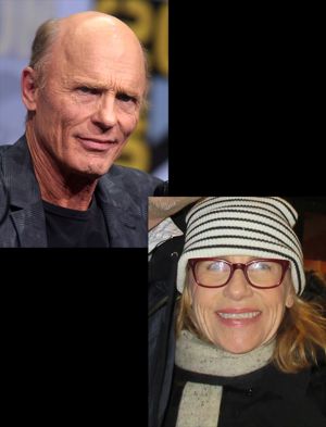 Ed Harris and Amy Madigan