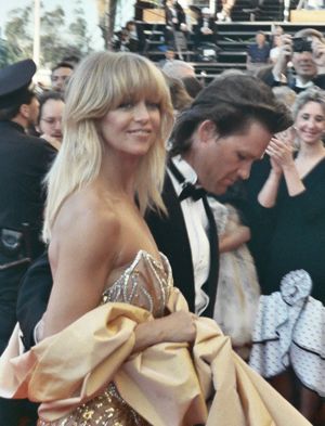 Goldie Hawn and Kurt Russell