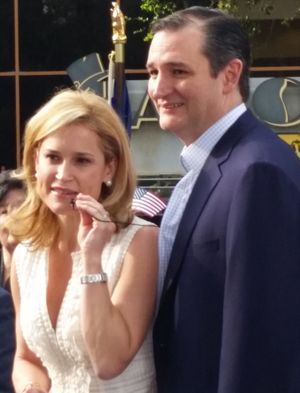 Heidi Cruz and Ted Cruz