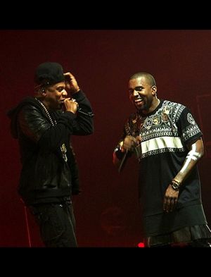 Jay-Z and Kanye West