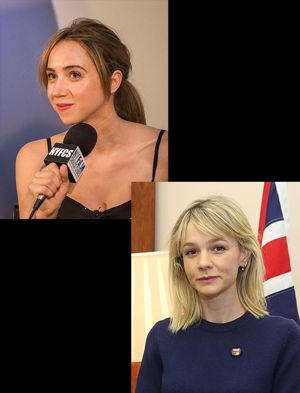 Zoe Kazan and Carey Mulligan