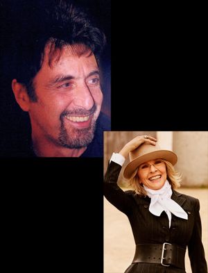 Al Pacino and Diane Keaton