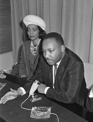 Martin Luther King, Jr. and Coretta Scott King