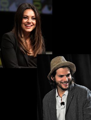 Mila Kunis and Ashton Kutcher